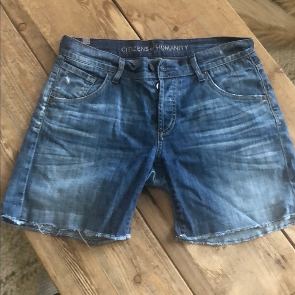 Citizens of humanity boyfriend shorts